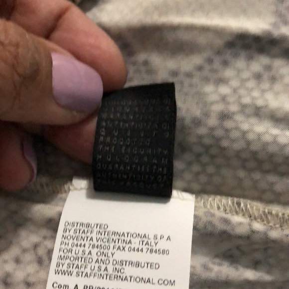 Just Cavalli Snakeskin Print Wrap Dress - Picture 10 of 13